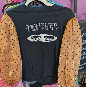 Souxsie And The Banshees Tee With Puffy Sleeves